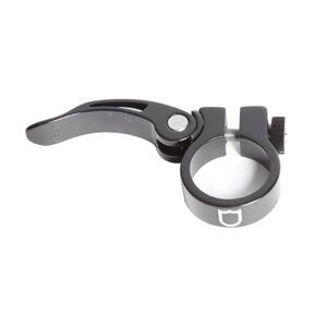 COPY - S&M QUICK RELEASE SEAT CLAMP BLACK 28.6mm I.D. For 25.4mm POSTS